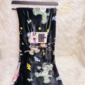 Care Bears Monsters Halloween Throw Blanket